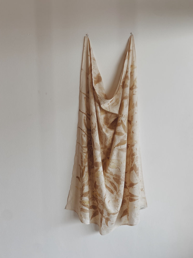 Silk scarf | Eucalyptus