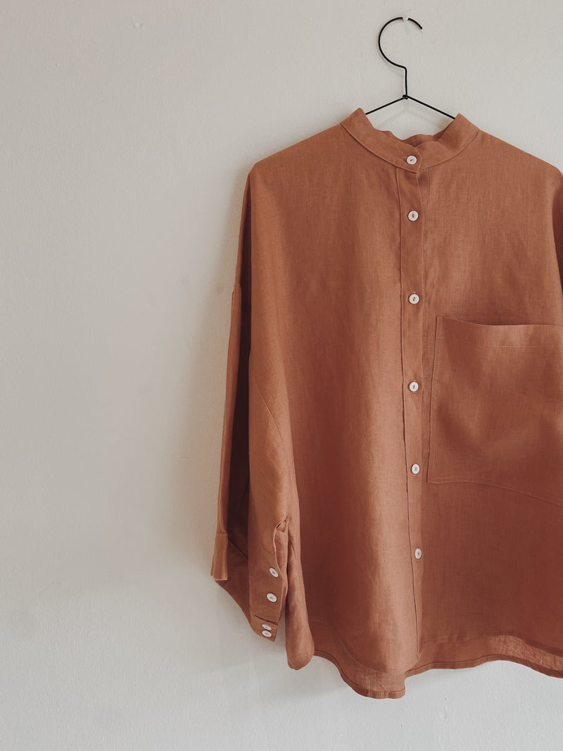 Ukiyo shirt | Copper (sample)